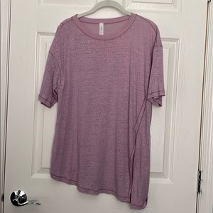 Lululemon Burn our boxy tee